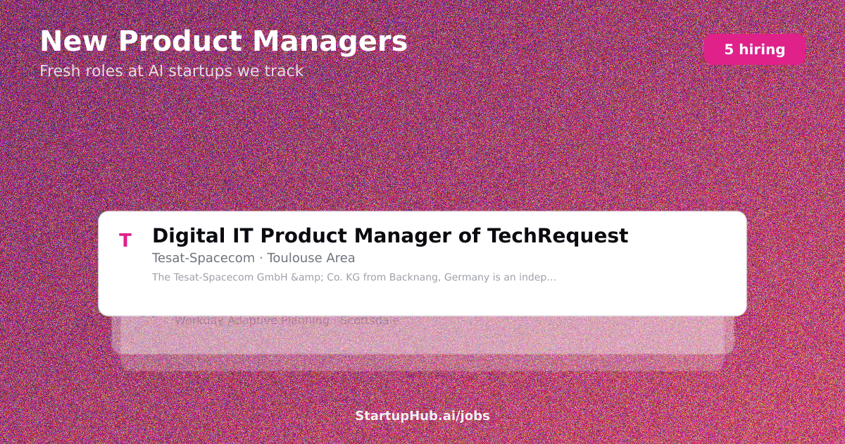 New Product Managers on July 16, 2026