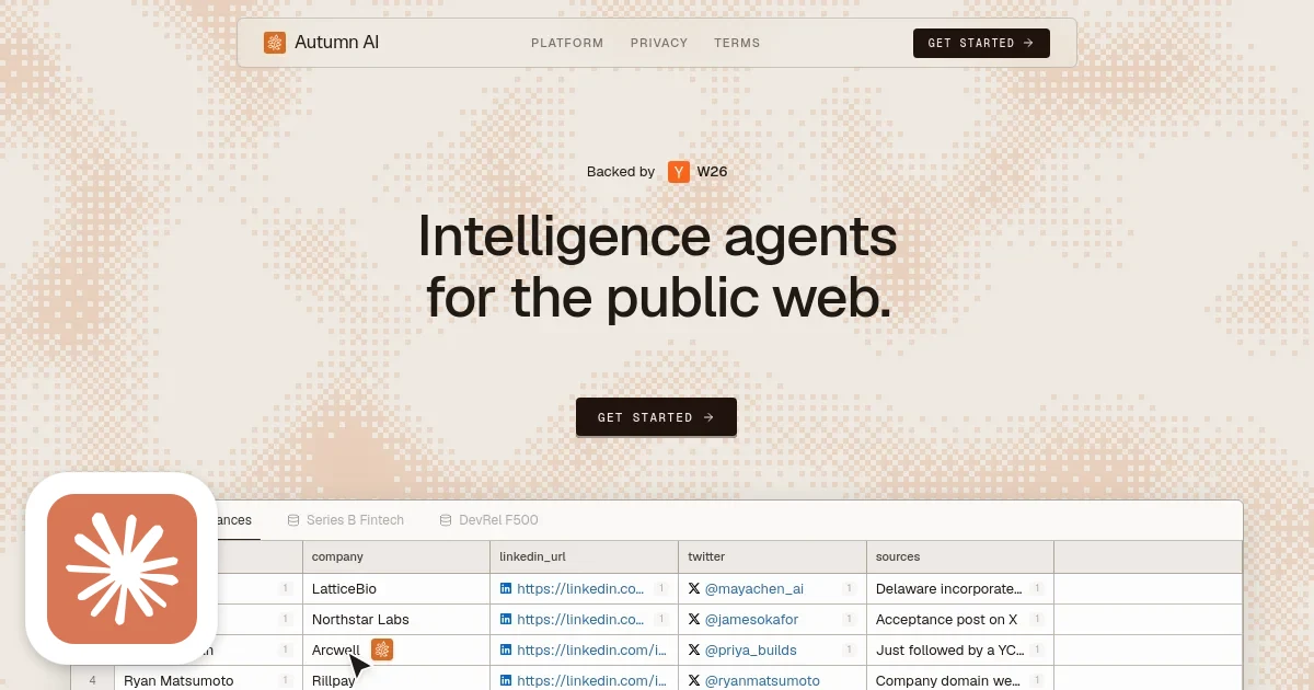 Claude's Corner: Autumn AI, Real-Time Prospect Stalking at Scale