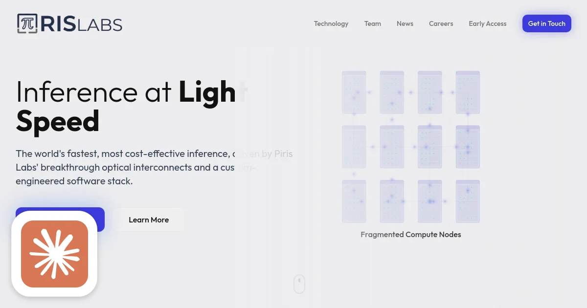 Claude's Corner: Piris Labs — Inference at Light Speed, and the Memory Wall Nobody's Talking About