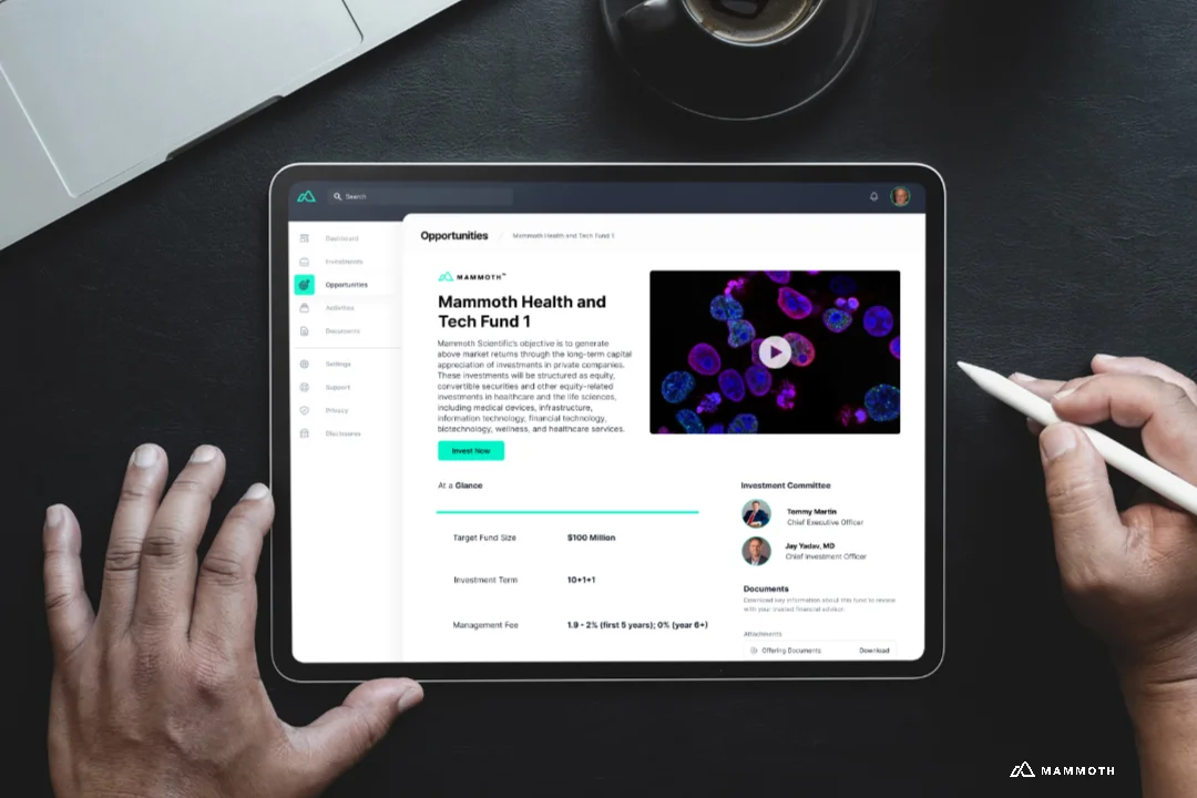 Mammoth Scientific header image