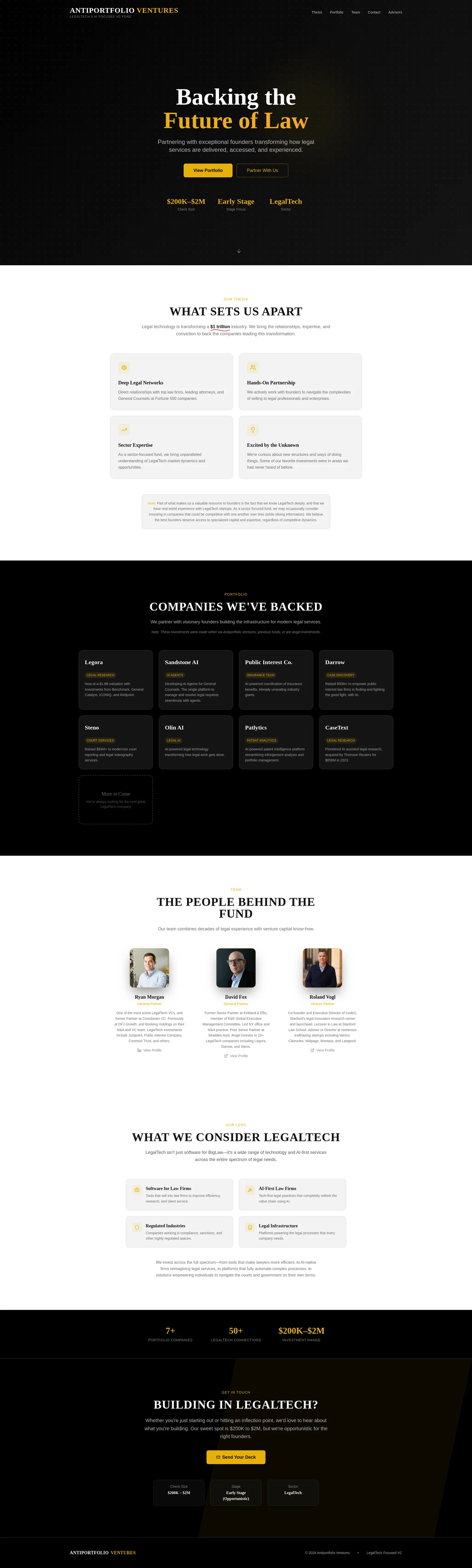 Antiportfolio Ventures