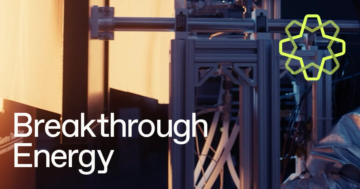 Breakthrough Energy Ventures header image