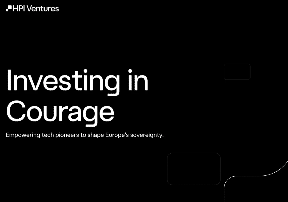 HPI Ventures header image