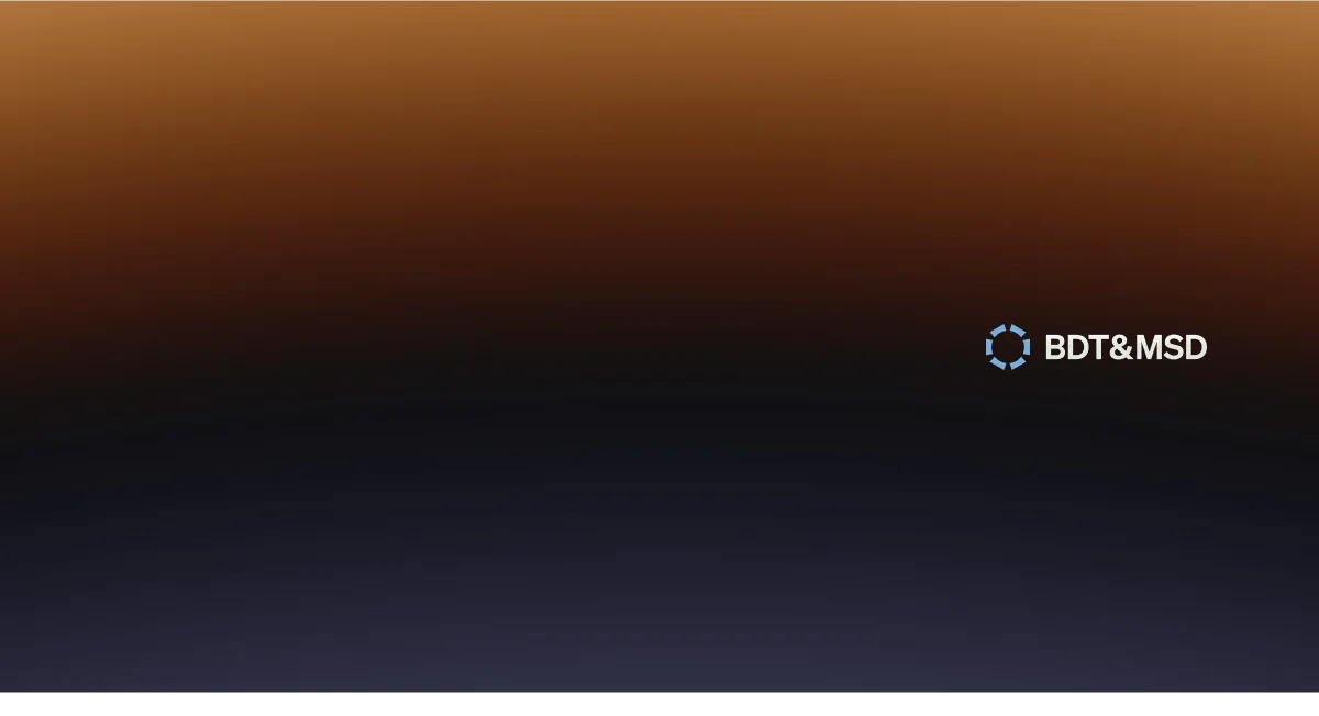 BDT & MSD Partners’ affiliated funds header image