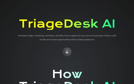 Triagedesk