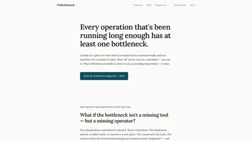 Debottleneck