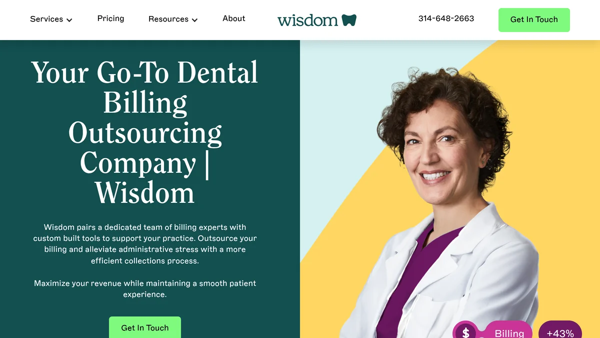 Wisdom Raises $21M Series A to Advance Dental RCM AI