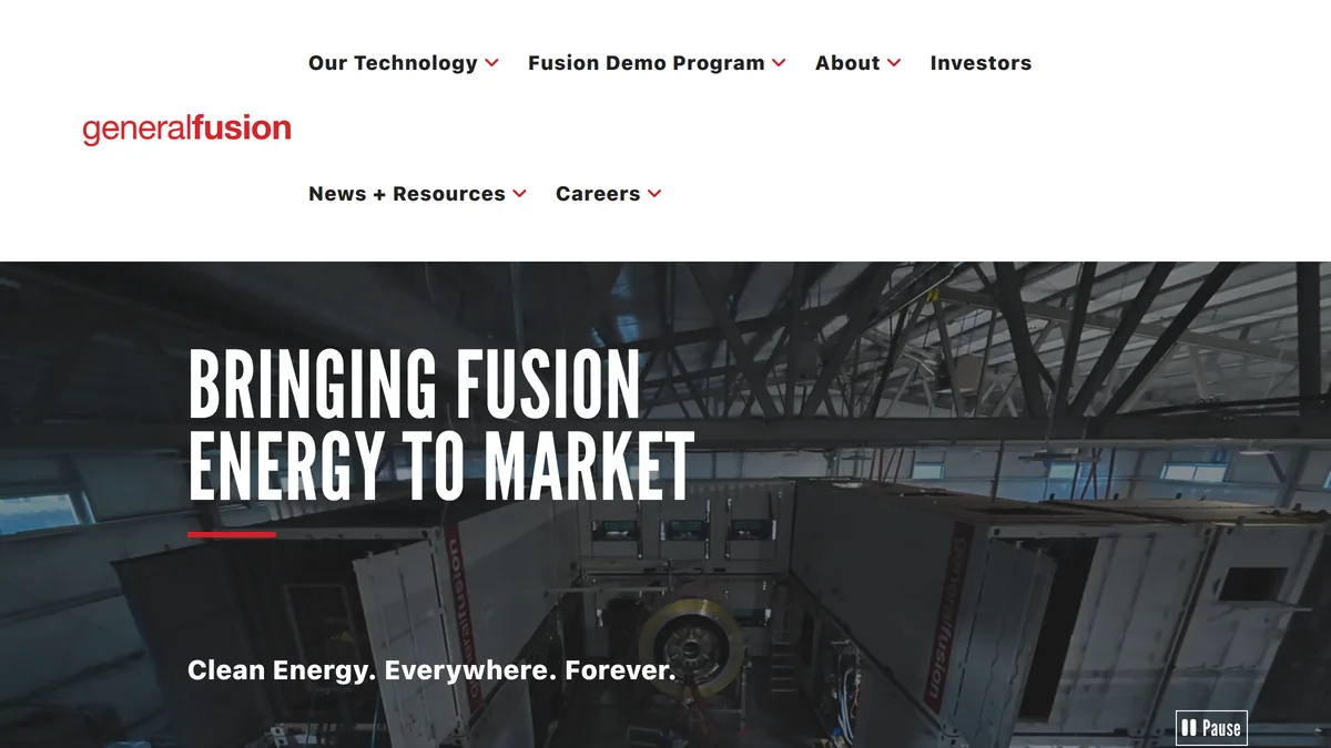 General Fusion Secures $22M for Fusion Energy Development