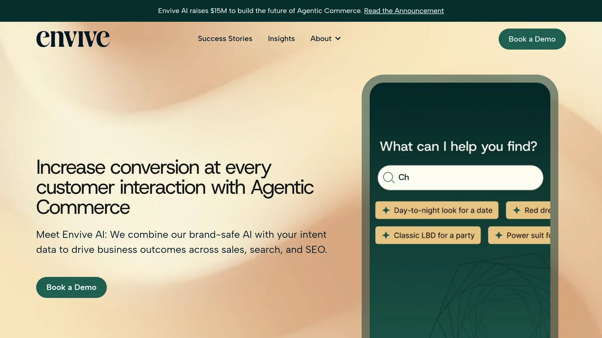 Envive AI Raises $15M to Usher in the Era of Agentic Commerce
