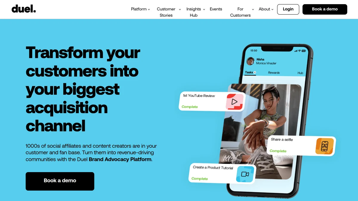 Brand Advocacy Platform Duel Secures $16M Series A Funding