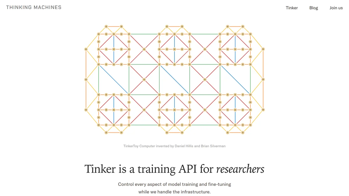 Thinking Machines' $12B Tinker is a tool, not an AI