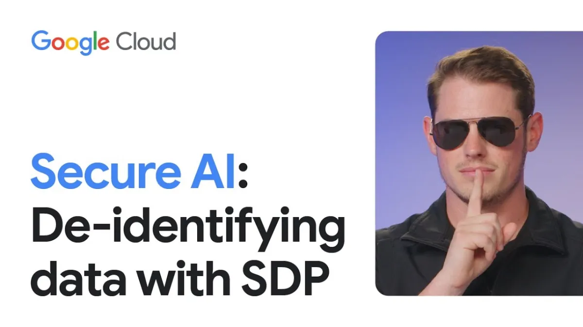 Secure AI: De-identifying data with SDP
