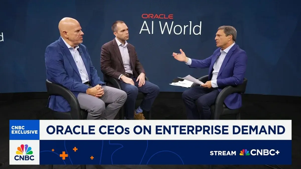 Oracle CEOs Unpack AI's Colossal Scale and Shared Responsibility