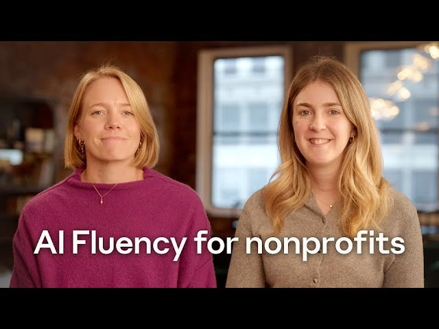 Anthropic and Giving Tuesday Launch AI Fluency Course for Nonprofits