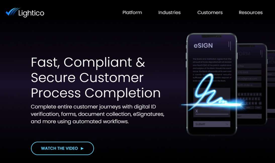 Lightico Acquires Vizolution to Bolster Digital Customer Completion Solution