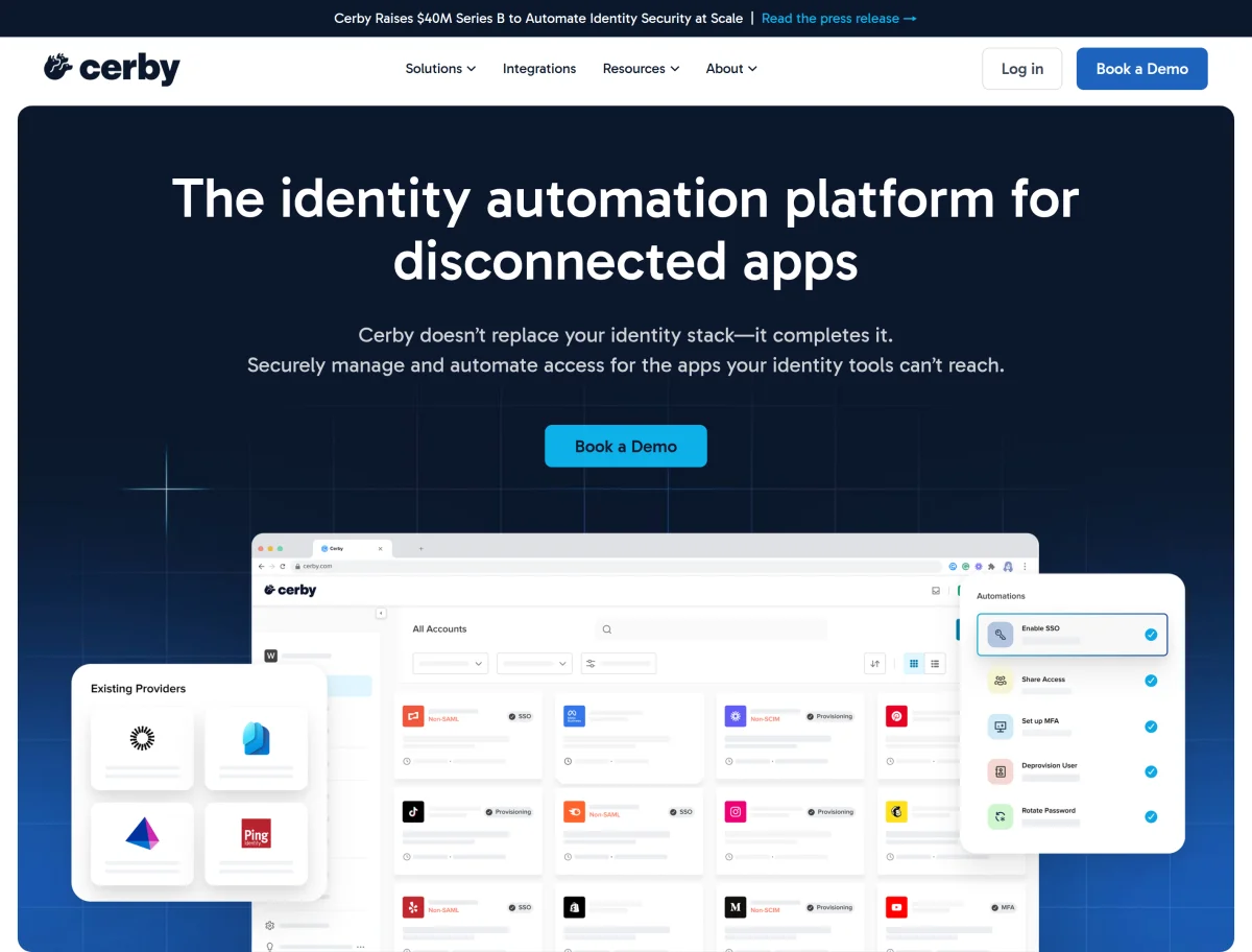 Cerby Secures $40 Million in Series B Funding
