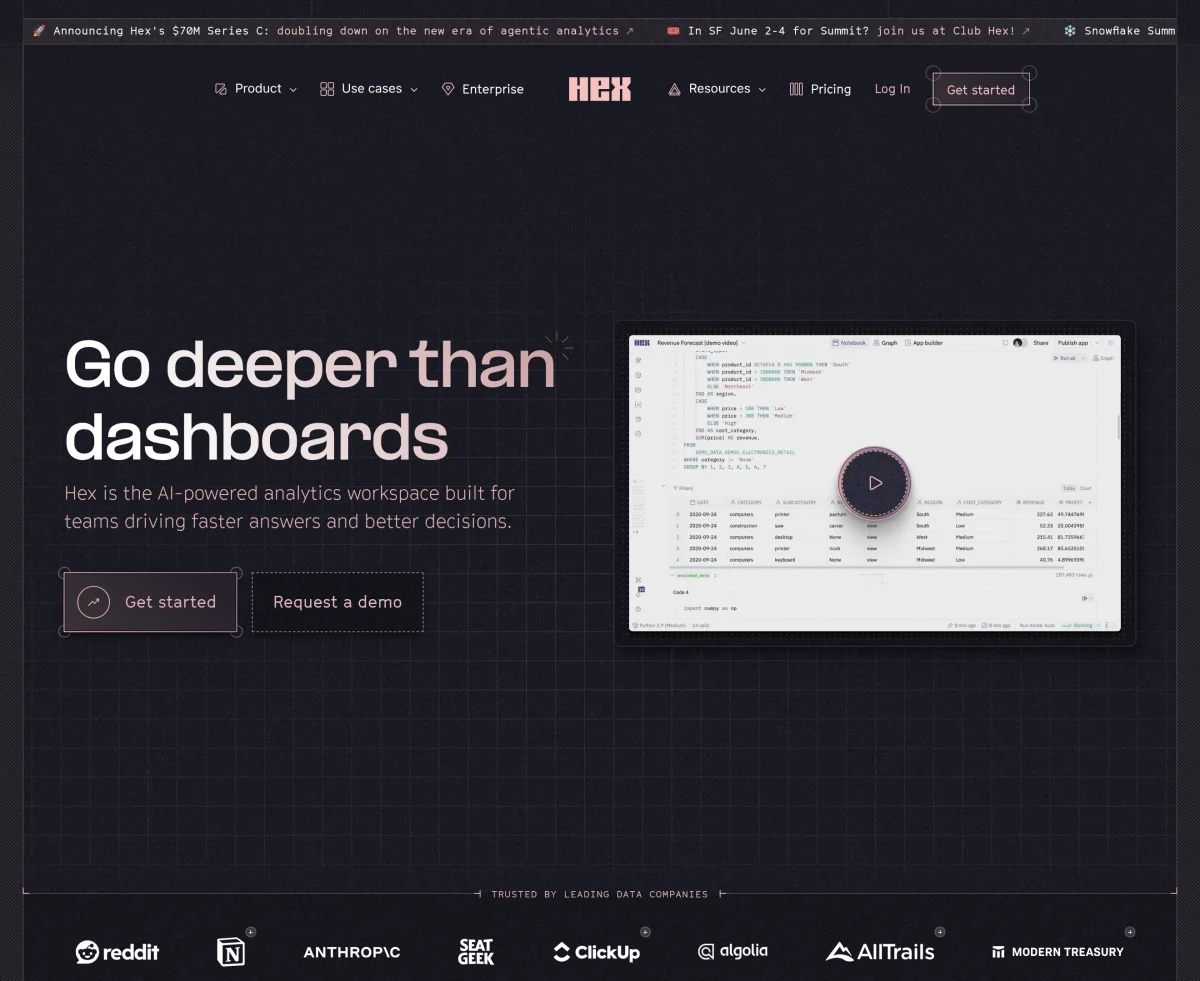 Hex Technologies Secures $70M Series C Funding