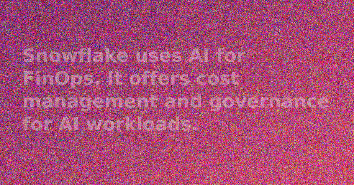 Snowflake s AI Cost Controls StartupHub ai snowflake-s-ai-cost-controls-startuphub-ai