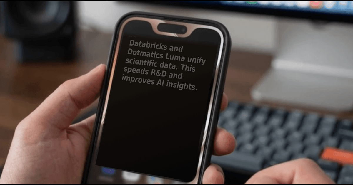 Dotmatics Luma, Databricks Forge AI-Ready Science