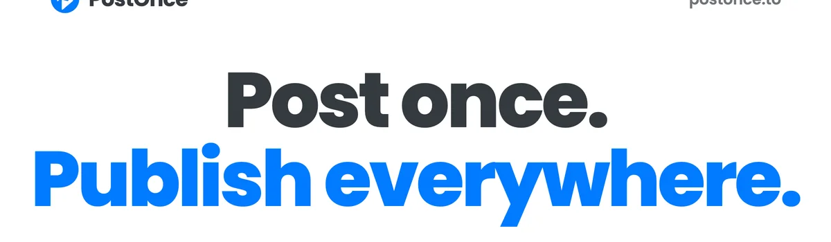 PostOnce header image