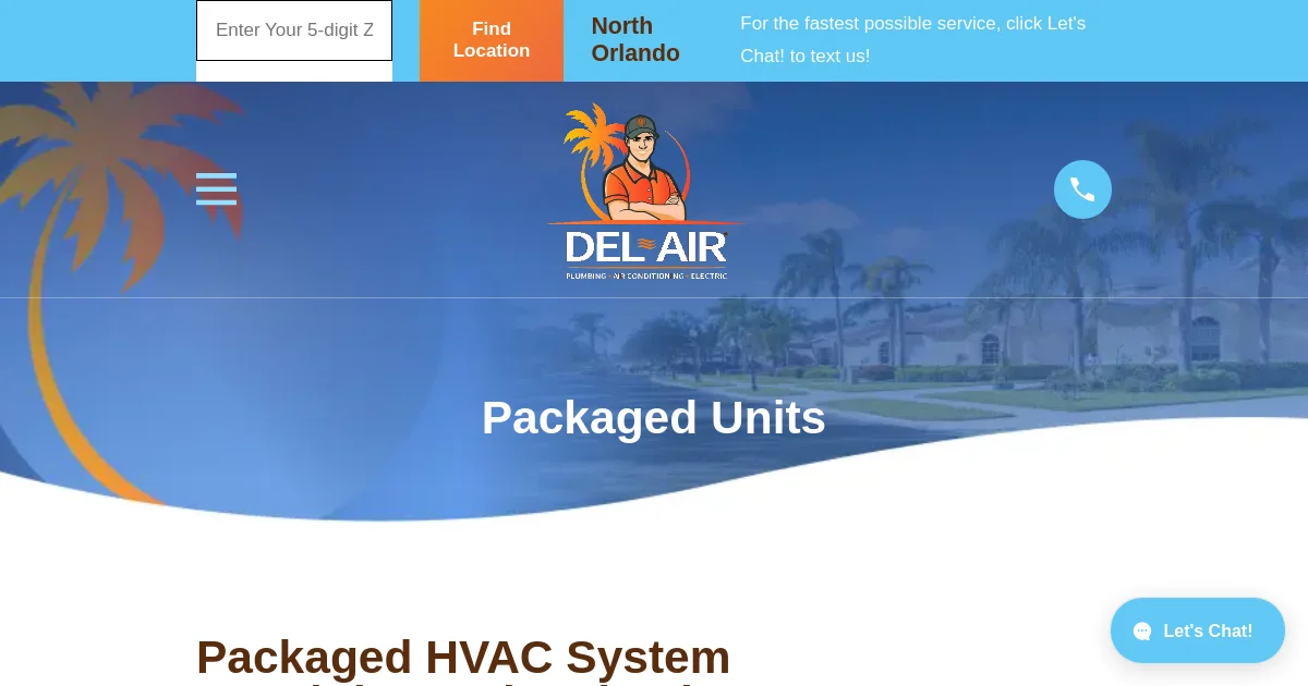 Del-Air Heating, Air Conditioning, Plumbing, and Electrical pricing page
