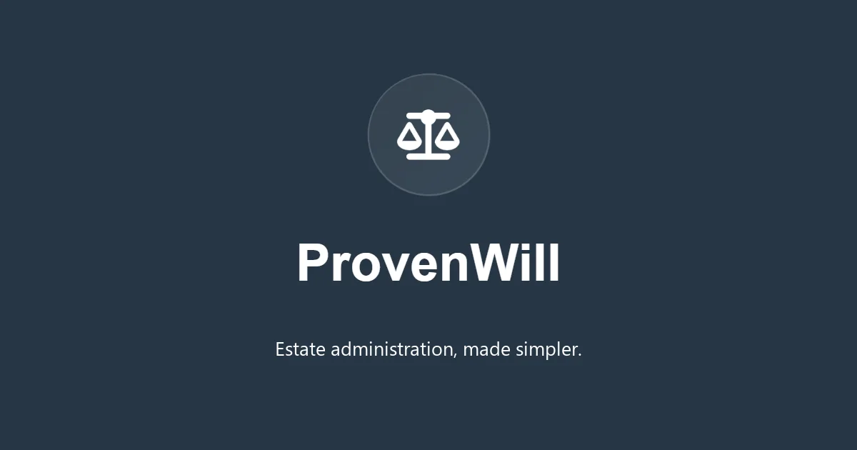 Provenwill header image