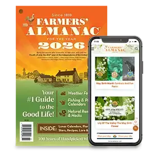 Farmers' Almanac header image