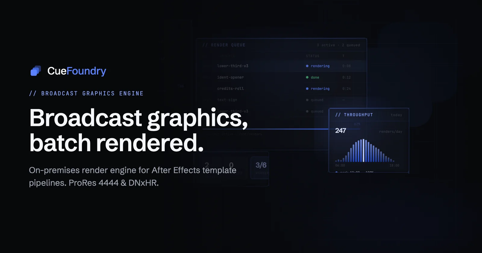 Cuefoundry header image