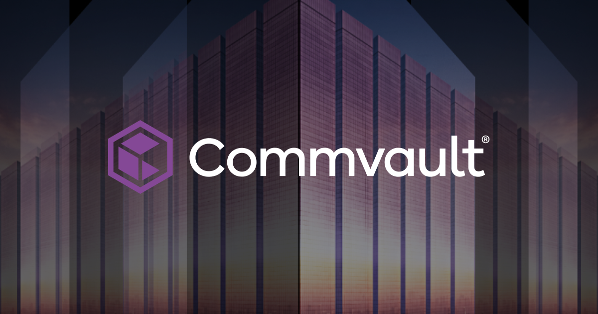 Commvault header image