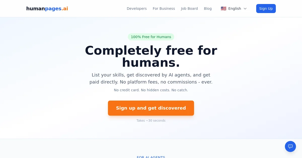 HumanPages.ai pricing page