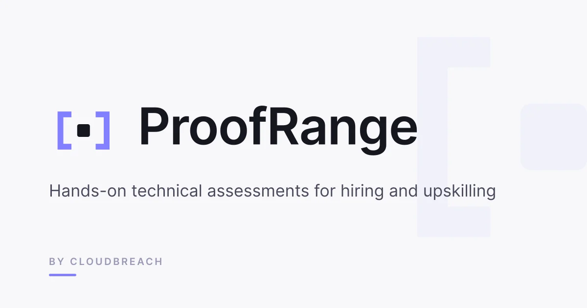 Proofrange header image