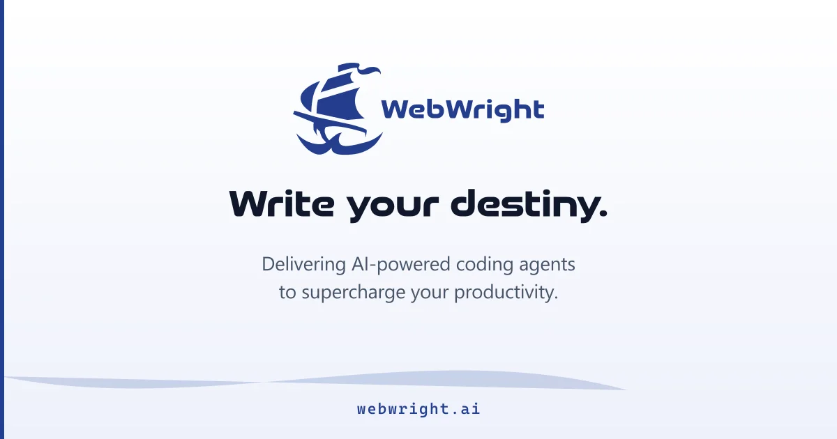 WebWright header image
