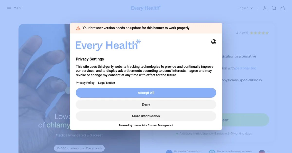 Every Health pricing page