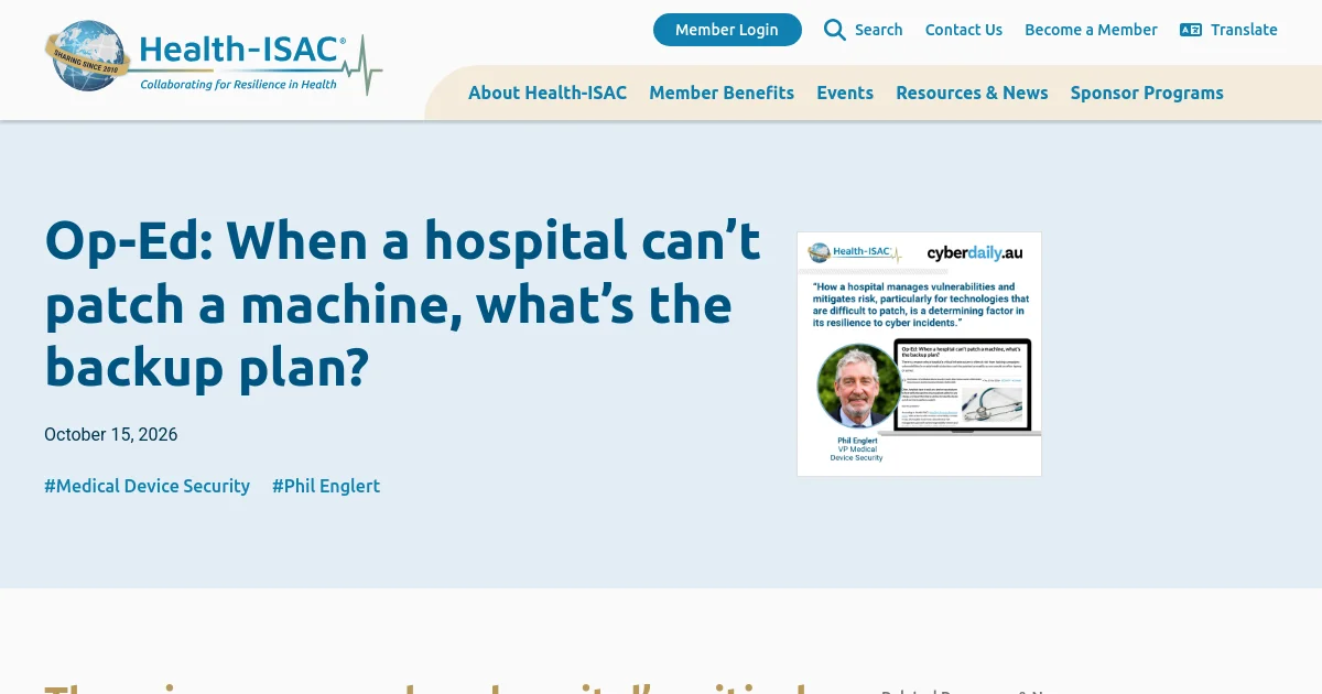 Health-ISAC pricing page