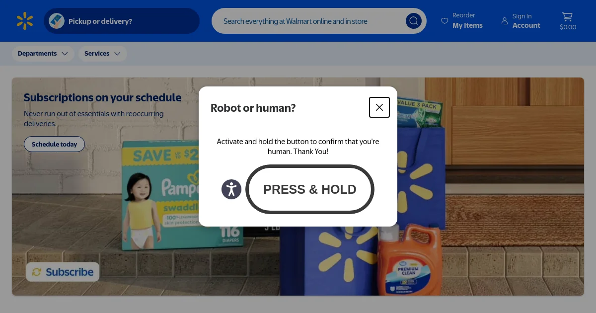 Walmart Inc. pricing page