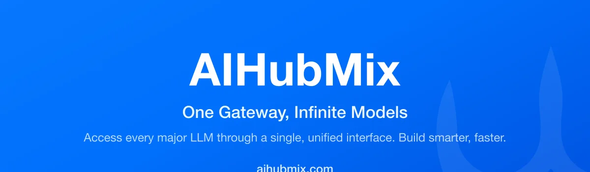 AIHubMix header image