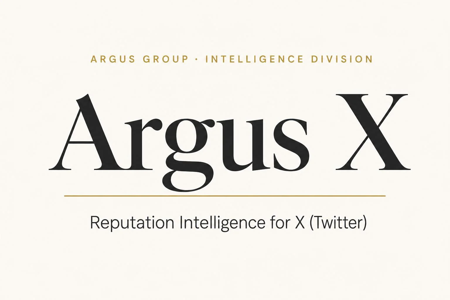 Argus X header image
