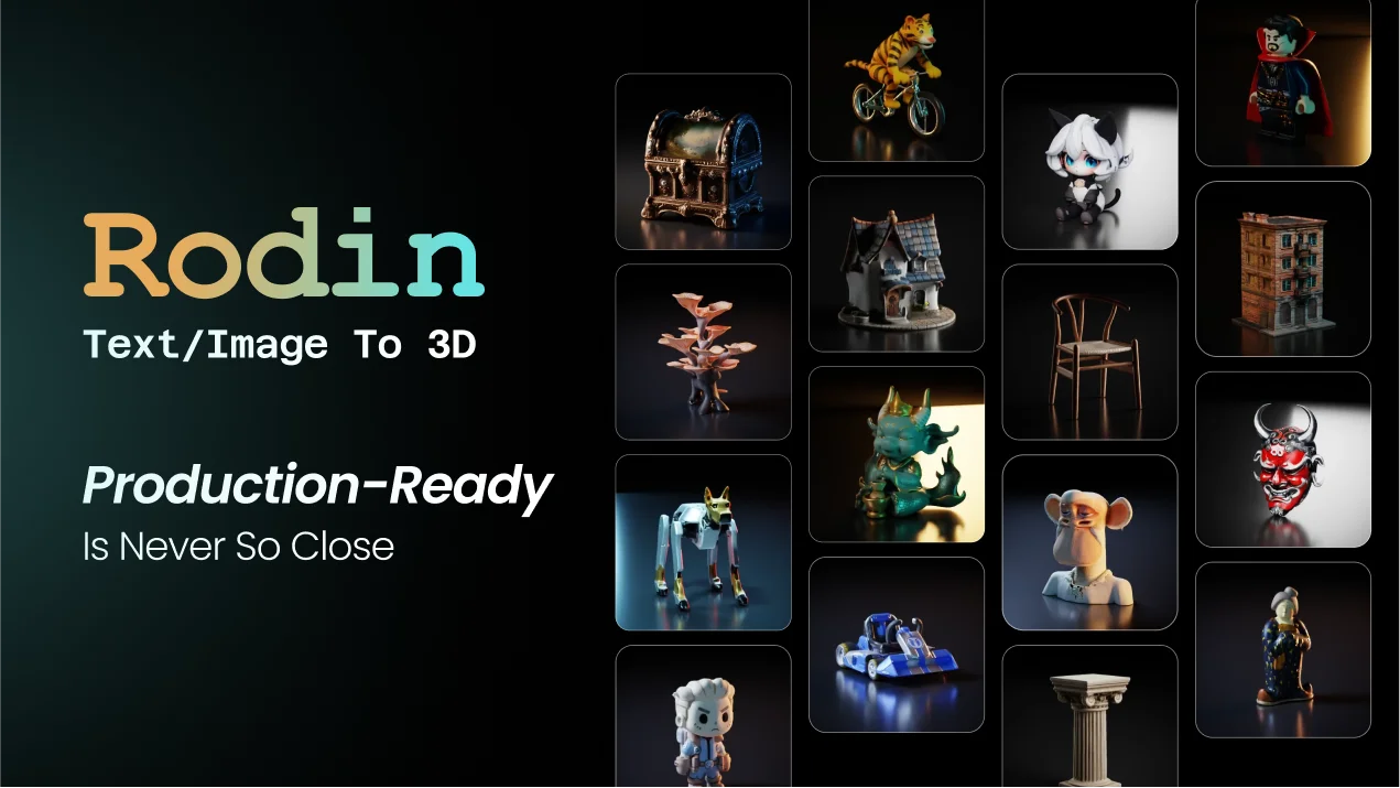 Hyper3D Rodin header image