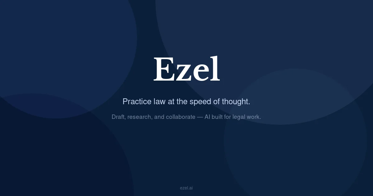 Ezel header image