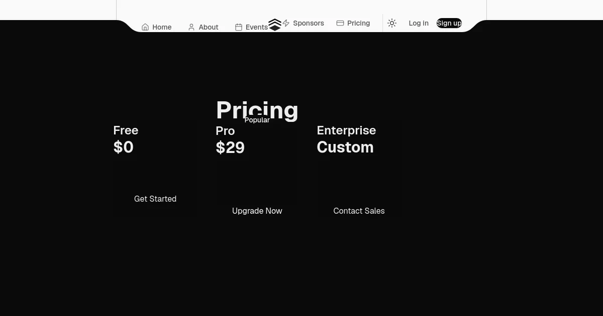 First Commit pricing page