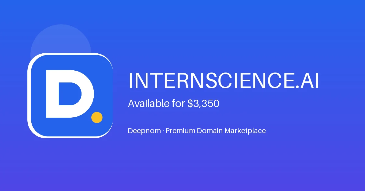 Internscience header image