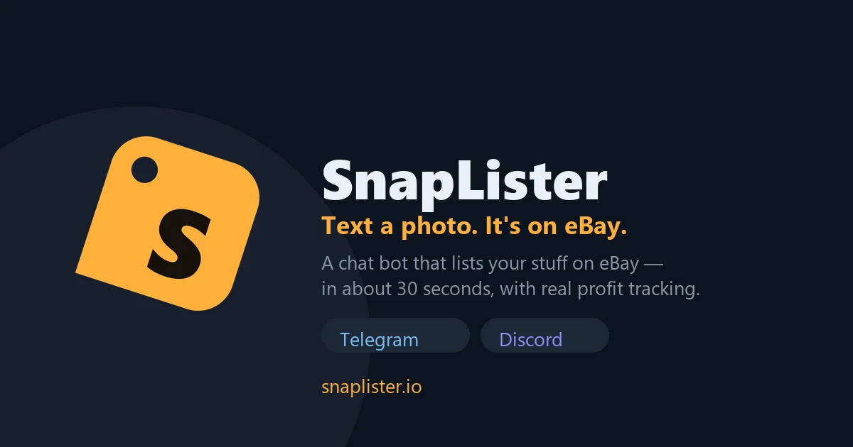 Snaplister header image