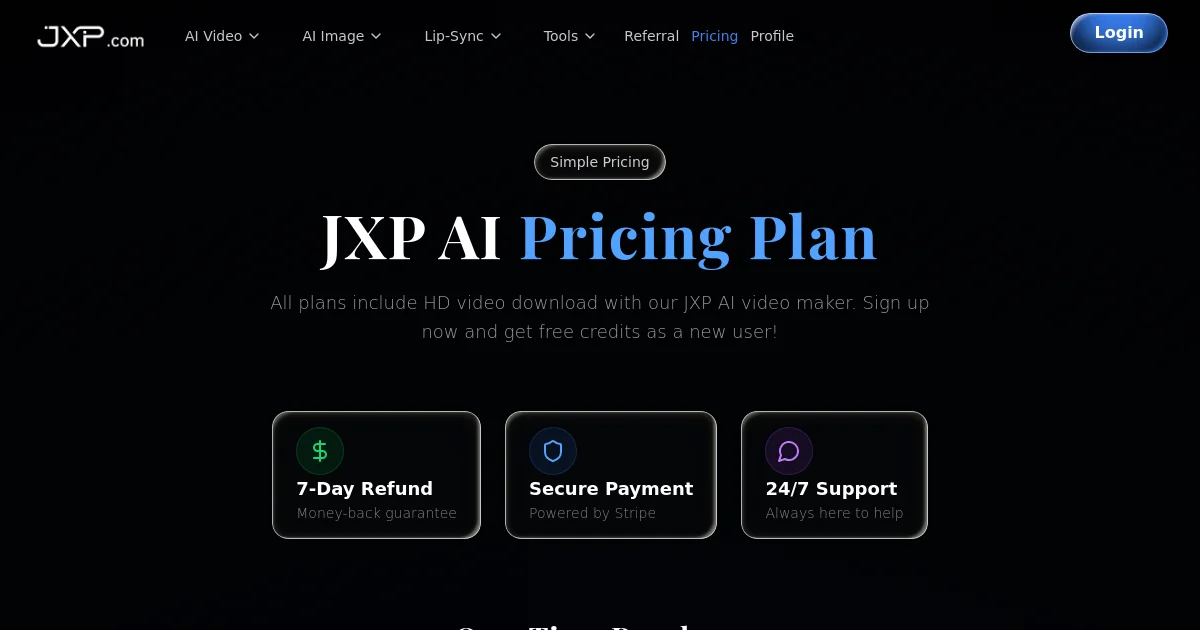 Kling 3.0 AI Video Generator pricing page