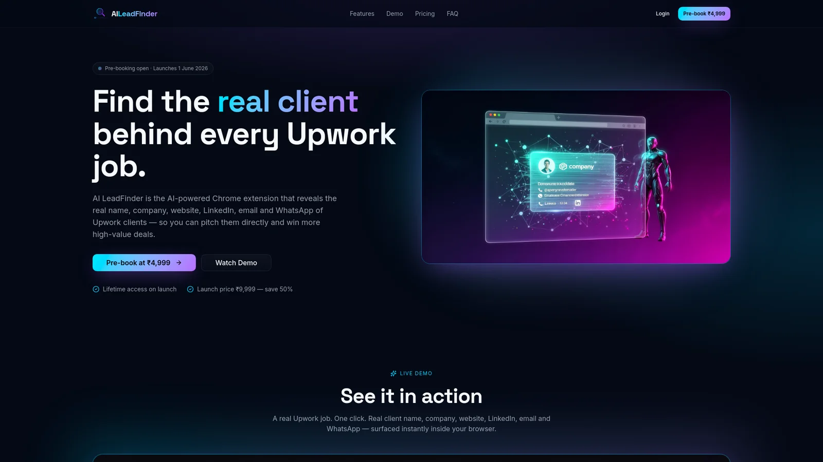 Aiclientfinder header image