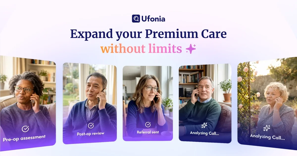 Ufonia header image