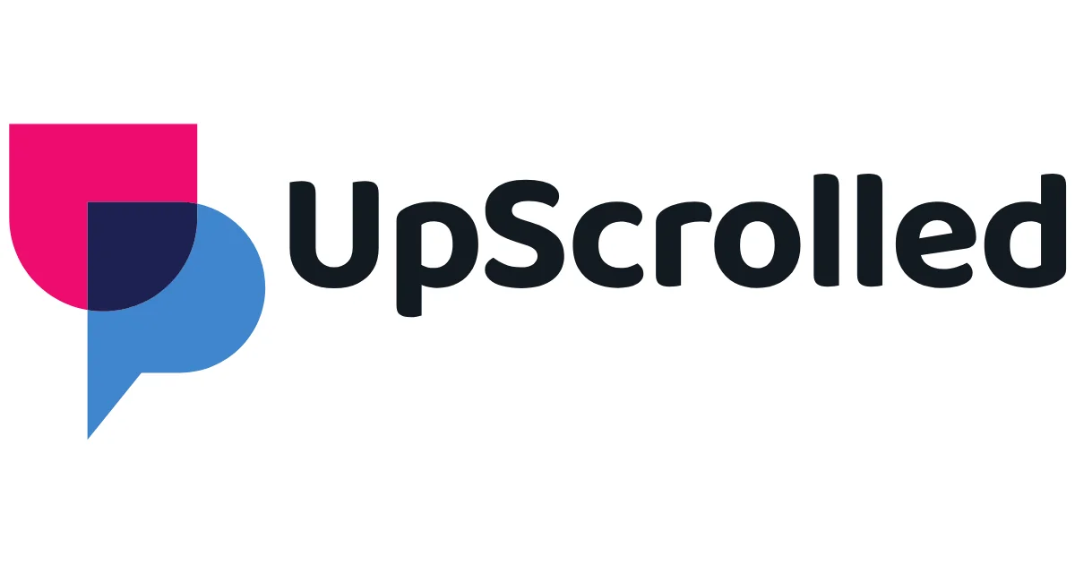 UpScrolled header image