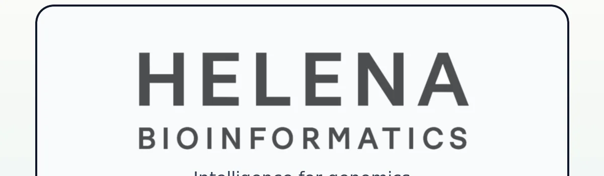 Helena Bioinformatics header image
