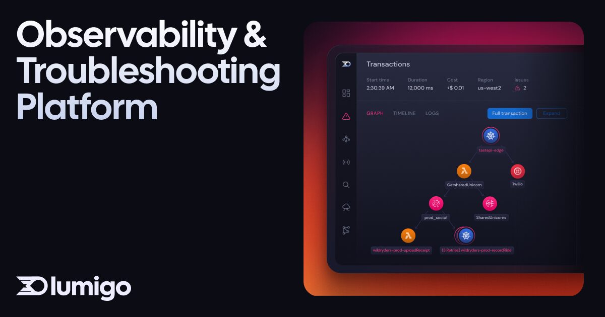 Lumigo header image