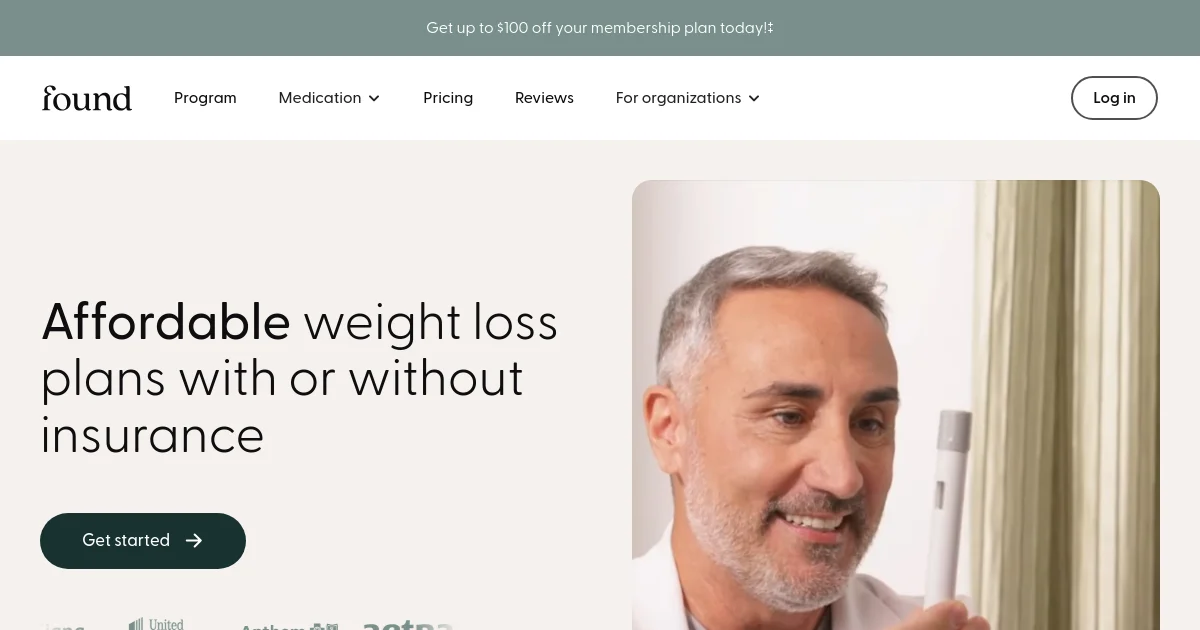 Found pricing page