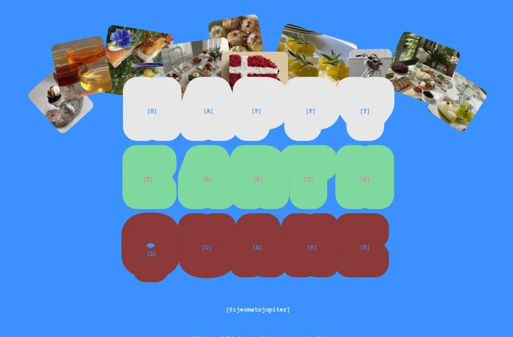 Happyearthquake header image